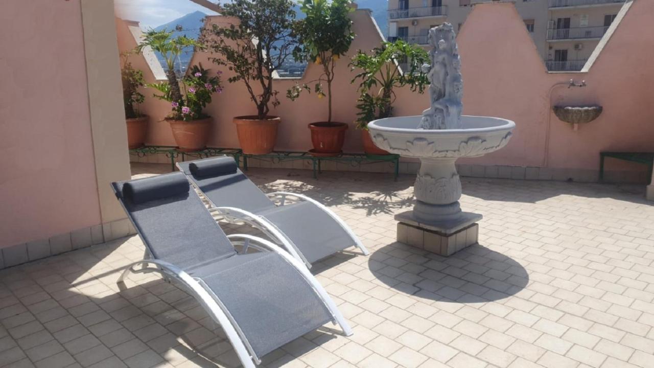 Апартаменти Renovated Loft With Vesuvio View Terrace Скафаті Екстер'єр фото